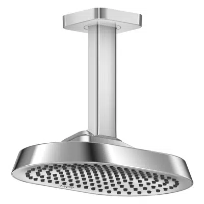 39764XXX AXOR Citterio Next Overhead shower 250 1jet EcoSmart with ceiling connector图像