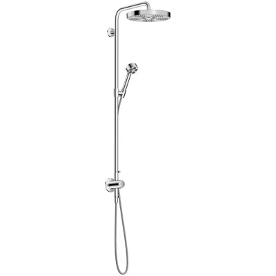obraz dla 48797XXX AXOR One Showerpipe with thermostat and overhead shower 280 1jet EcoSmart for concealed installation