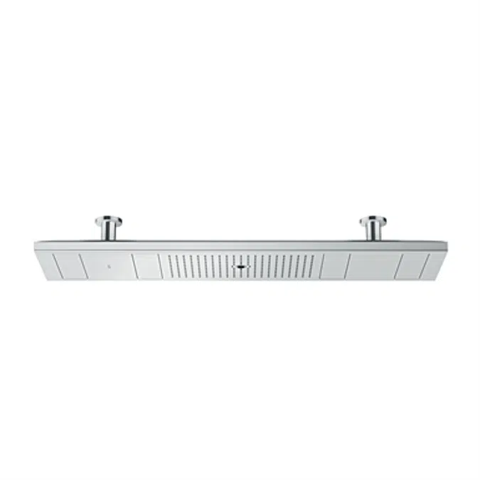 grijnzend stel voor isolatie BIM objects - Free download! AXOR ShowerHeaven 1200 4jet w/light 3500 K |  BIMobject