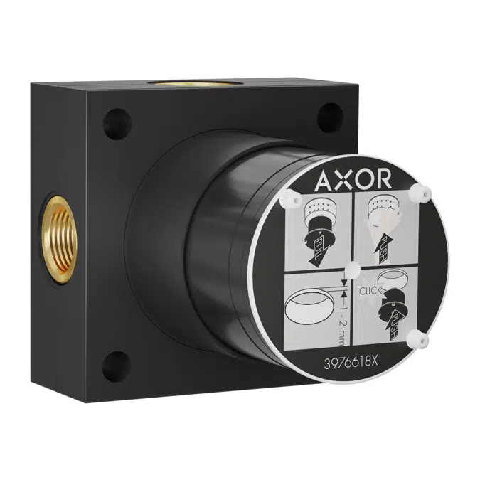 39766USA AXOR Citterio Next Basic set for overhead shower 2jet with ceiling connector