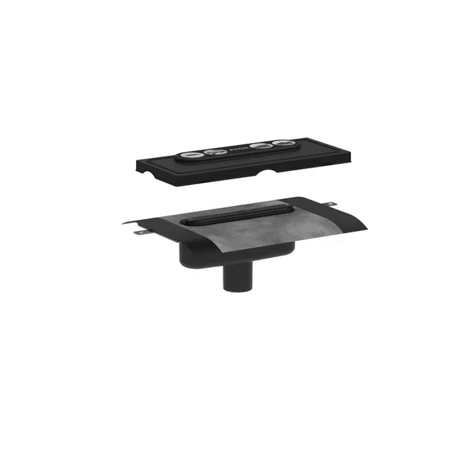 01007XXX AXOR iBox universal Base set for finish sets for vertical installation