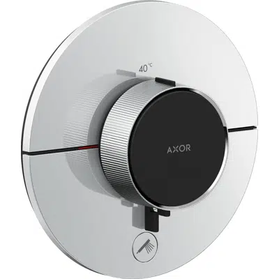 изображение для AXOR ShowerSelect ID Thermostat HighFlow for concealed installation round for 1 function and additional outlet