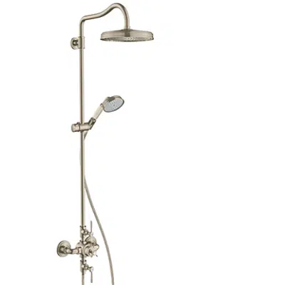 imazhi i AXOR Montreux Showerpipe with thermostat and overhead shower 240 1jet 16572820