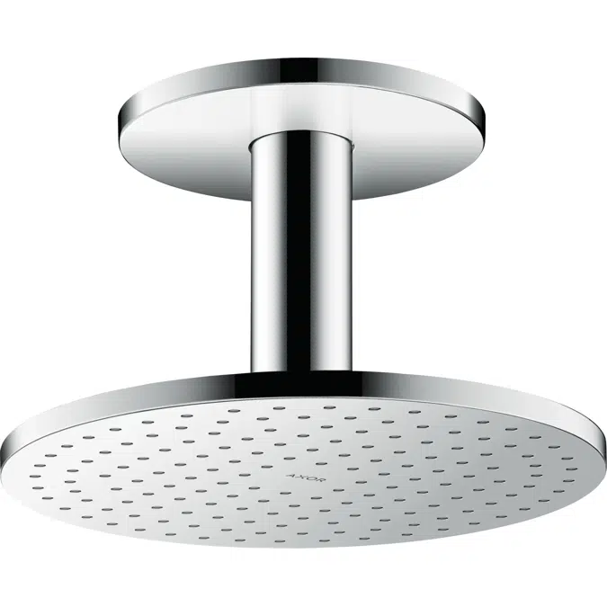 AXOR ShowerSolutions Overhead shower 250 2jet 2.5 GPM with ceiling connection