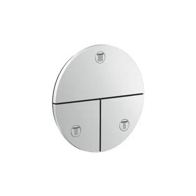Image for 36779CHN AXOR ShowerSelect ID Valve for concealed installation round for 3 functions