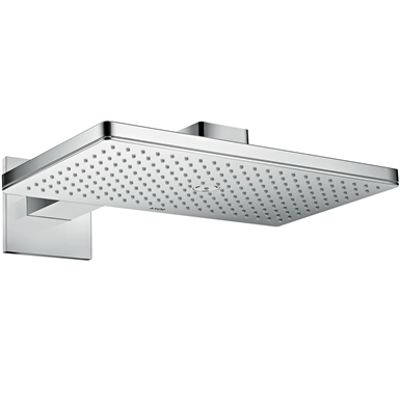 Image for AXOR ShowerSolutions Overhead shower 460/300 1jet with shower arm and square escutcheon 35278000
