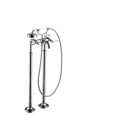 imagem para AXOR Montreux 2-handle bath mixer floor-standing with lever handles 16553820