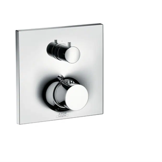 AXOR Massaud Thermostat for concealed installation with shut-off/ diverter valve