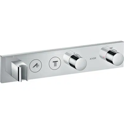 bild för AXOR ShowerSolutions Thermostatic module Select 460/90 for concealed installation for 2 functions