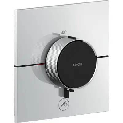 изображение для AXOR ShowerSelect ID Thermostat HighFlow for concealed installation square for 1 function and additional outlet