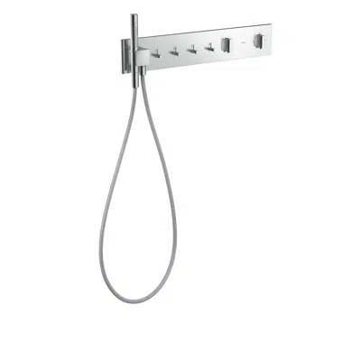 Imagem para AXOR ShowerComposition Thermostatic module 610/110 for concealed installation for 4 functions}