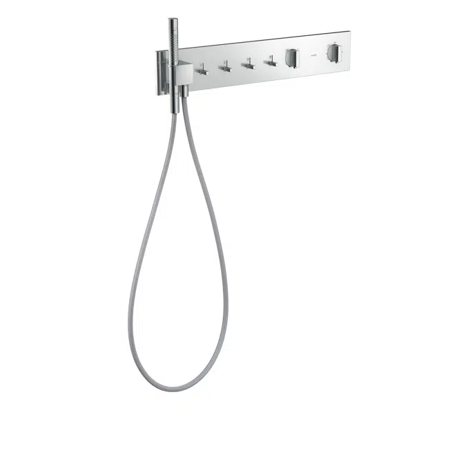 AXOR ShowerComposition Thermostatic module 610/110 for concealed installation for 4 functions