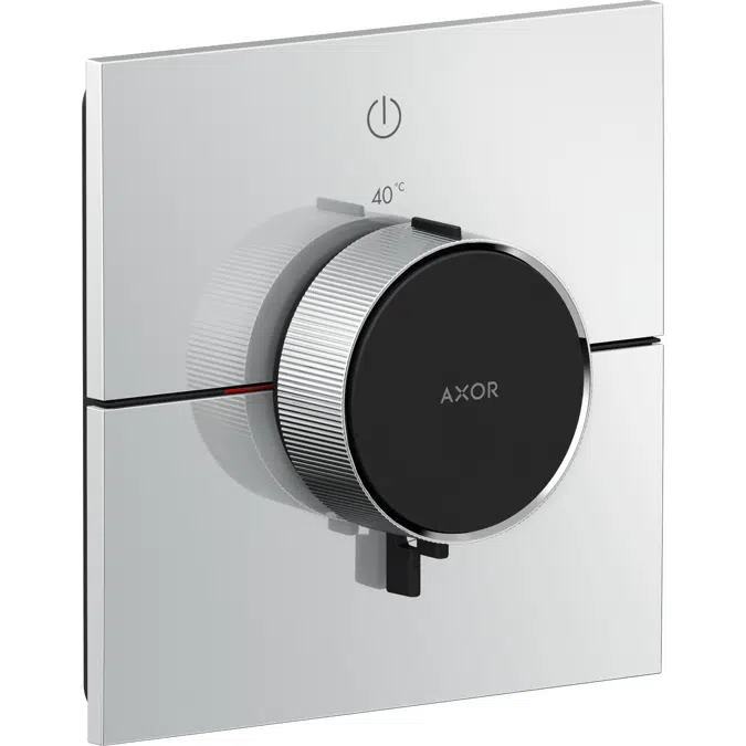 AXOR ShowerSelect ID Thermostat for concealed installation square for 1 function