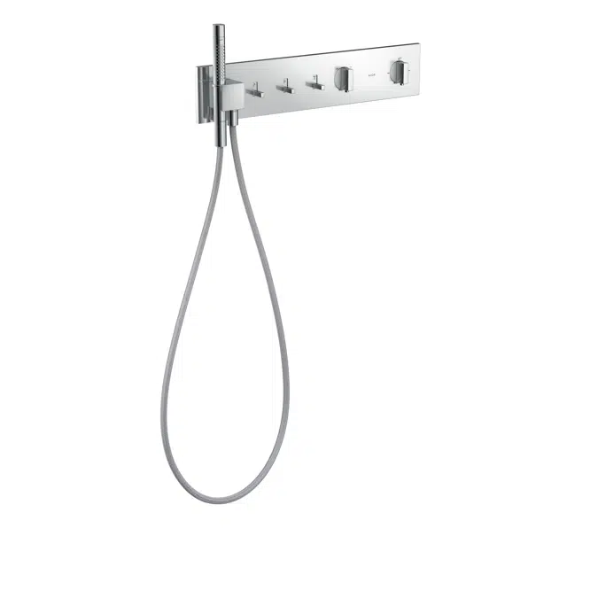 AXOR ShowerComposition Thermostatic module 540/110 for concealed installation for 3 functions