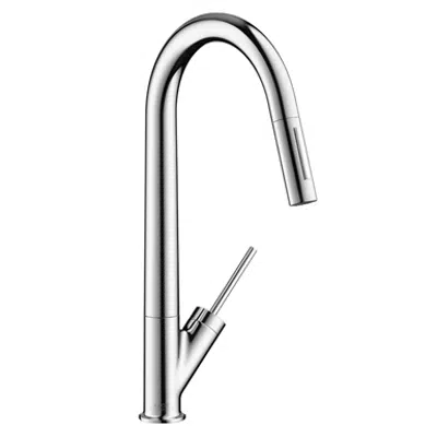 изображение для AXOR Starck HighArc Kitchen Faucet AZB USA