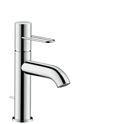 AXOR Uno Single lever basin mixer 100 with loop handle and pop-up waste set 38023820