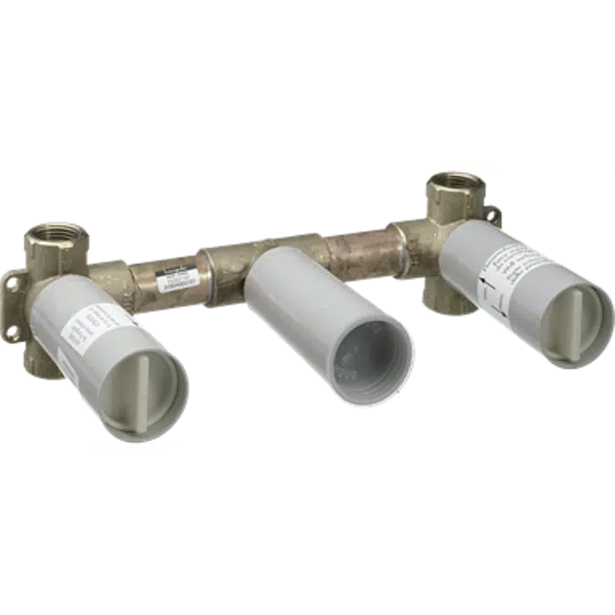 AXOR 3-hole basin mixer basic set wall