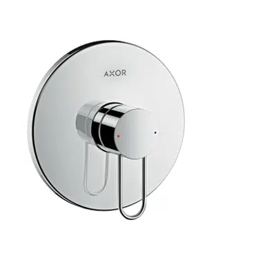 Image pour AXOR Uno Single lever shower mixer for concealed installation with loop handle 38626820