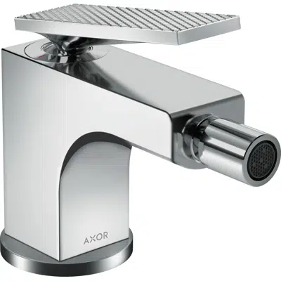 Immagine per AXOR Citterio Single lever bidet mixer with lever handle and pop-up waste set - rhombic cut