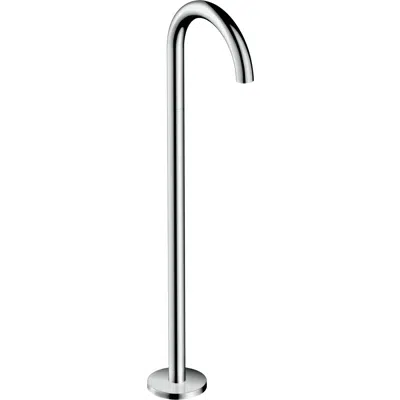 Image for AXOR Uno Bath spout curved floor-standing