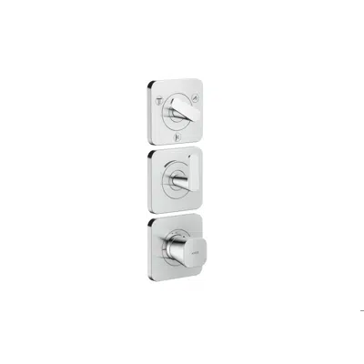Image for 49710CHN AXOR Citterio C Thermostatic module 380/120 for concealed installation for 3 functions