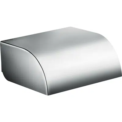 Image for AXOR Universal Circular Toilet paper holder with cover