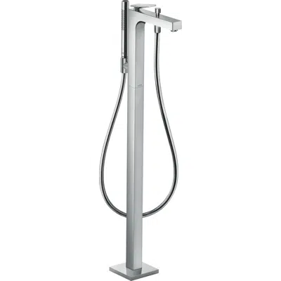 Image for AXOR Citterio Single lever bath mixer floor-standing with lever handle - rhombic cut