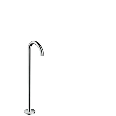 Image for AXOR Uno Bath spout curved floor-standing 38412820