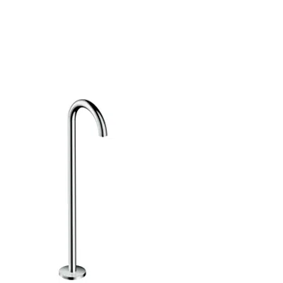 изображение для AXOR Uno Bath spout curved floor-standing 38412820