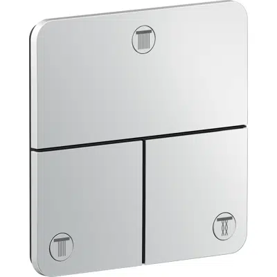изображение для AXOR ShowerSelect ID Valve for concealed installation softsquare for 3 functions