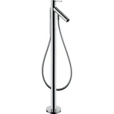 AXOR Starck Single lever bath mixer floor-standing with lever handle için görüntü