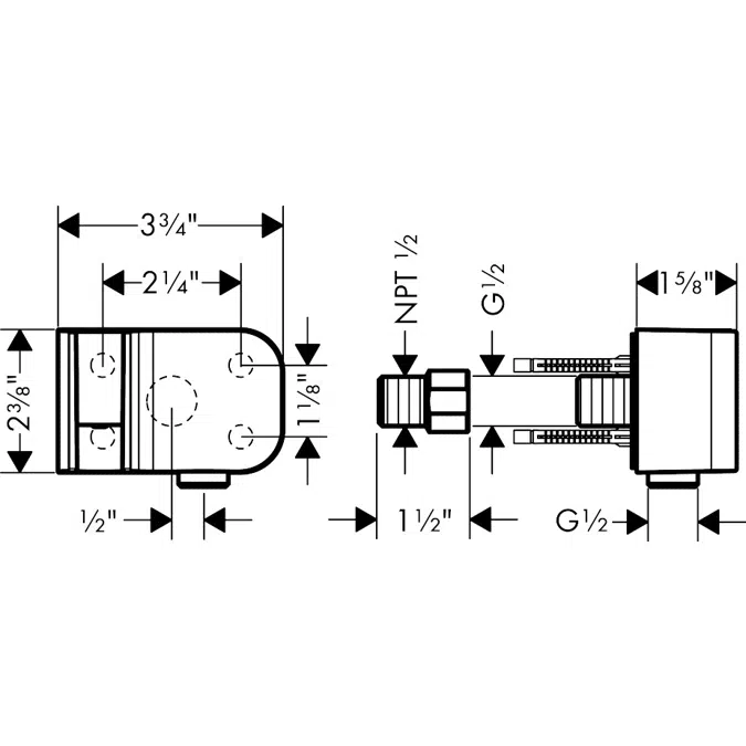 AXOR One Portereinheit 45723USA