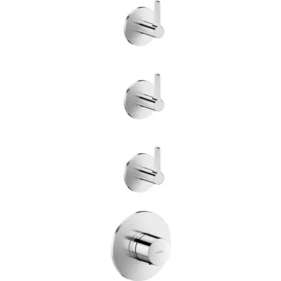 obraz dla 48723XXX AXOR One Thermostatic module for concealed installation for 3 functions with lever handle