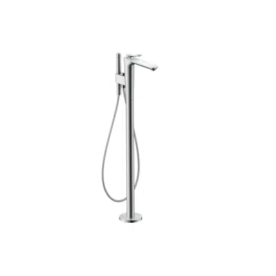 画像 AXOR Citterio C Single lever bath mixer floor-standing - cubic cut