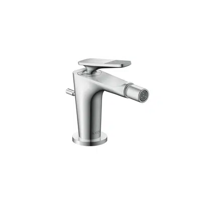 Image for 49211USA AXOR Citterio C Single lever bidet mixer with pop-up waste set - cubic cut