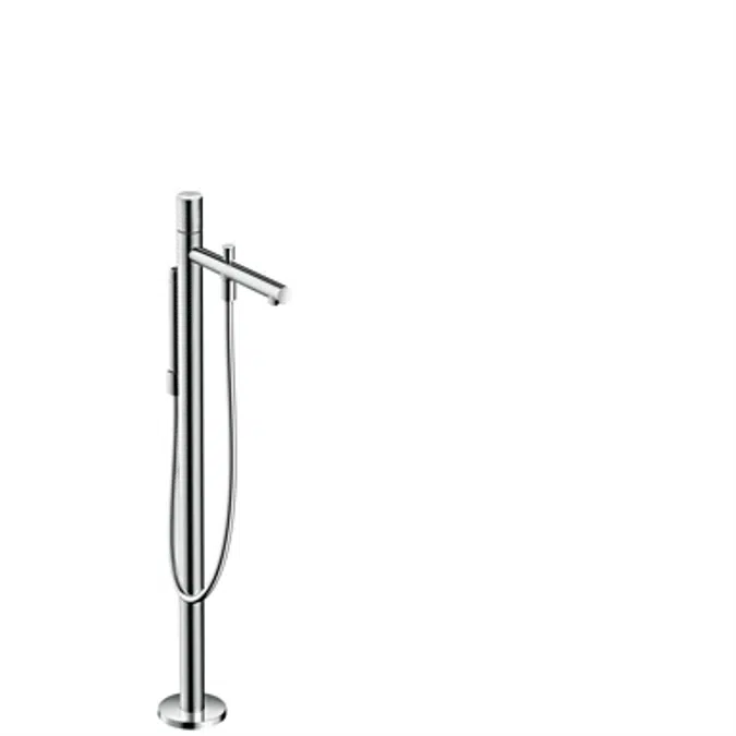 AXOR Uno bath mix.freestand.zero chrome