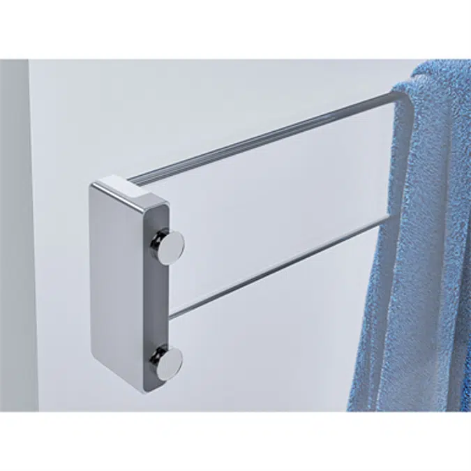 D4 Pulsar - Separator - Fixed panel + Slider door for shower