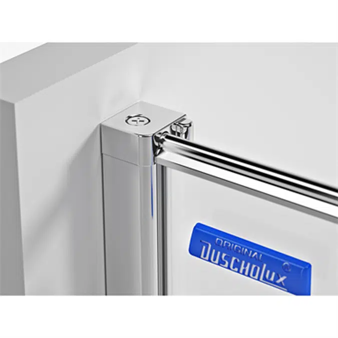 D4 Pulsar - Separator - Fixed panel + Slider door for shower