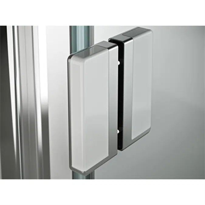 D4 Pulsar - Separator - Fixed panel + Slider door for shower