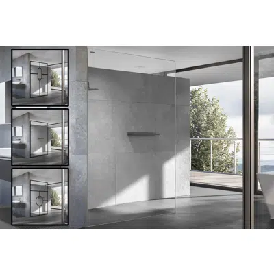 Immagine per D3 Fly20 - Fixed panel for bath or shower