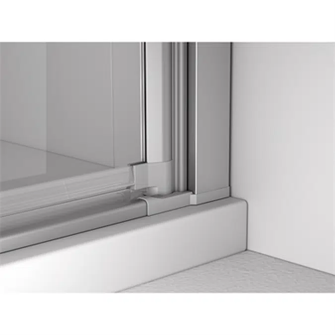 D1 Plus Giro - Pivot twin doors at 180º with angle access for shower