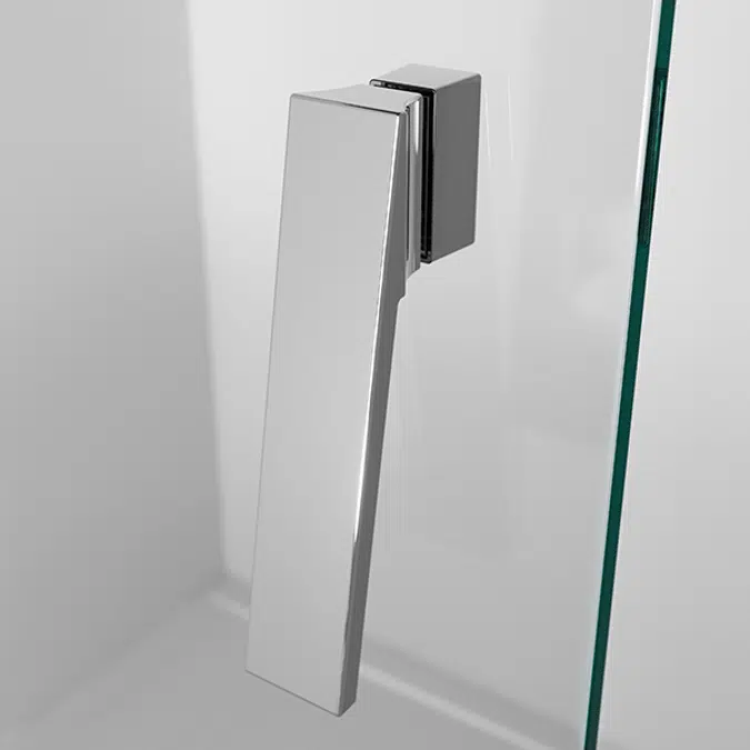 D2 Gravity - 2 Fixed + Slider twin doors for bath