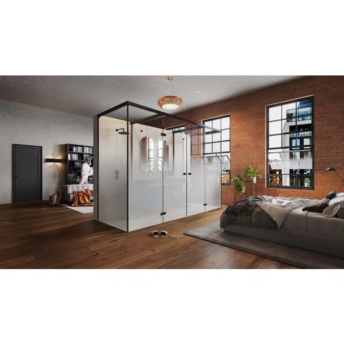 BIM objects - Free download! System 210 - Modular system - Glass ...