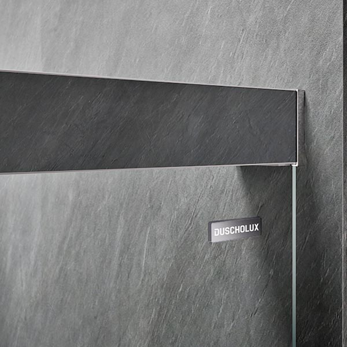 D5 Custom20 - 1 Fixed panel + Slider door for shower