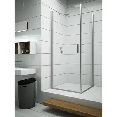 Image for D2 Egipthia  - Pivot twin doors at 180º with angle access for shower