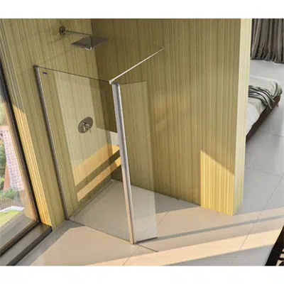 Image for D1 Plus Giro - 1 Fixed + 1 Pivot door for shower