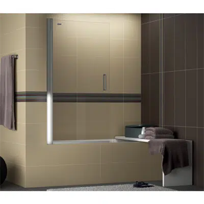 D2 Egipthia  - Separator - 1 Pivot door for bath图像