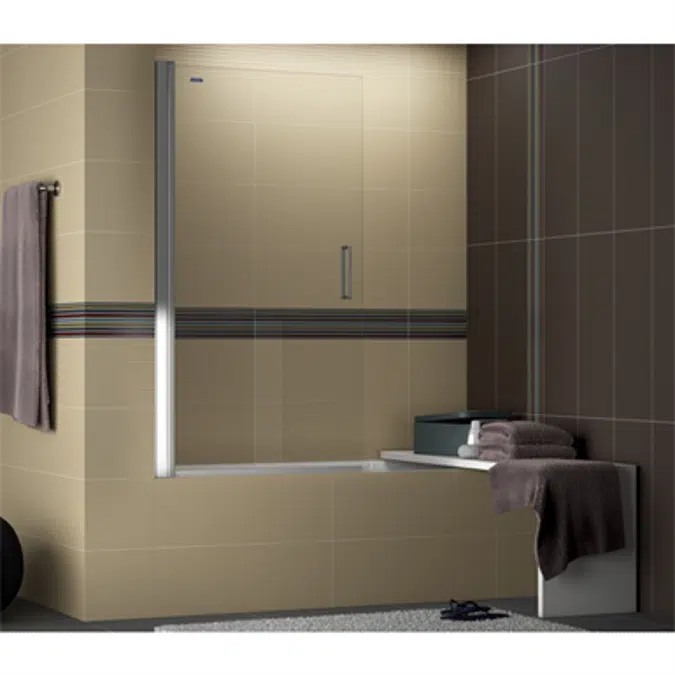 D2 Egipthia  - Separator - 1 Pivot door for bath