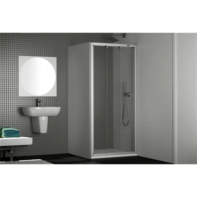 D1 Plus Evolution - 3 Slider doors for shower