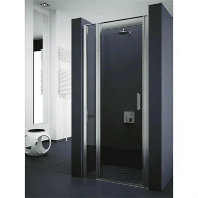 D2 Egipthia  - 1 Fixed + 1 Pivot door for shower